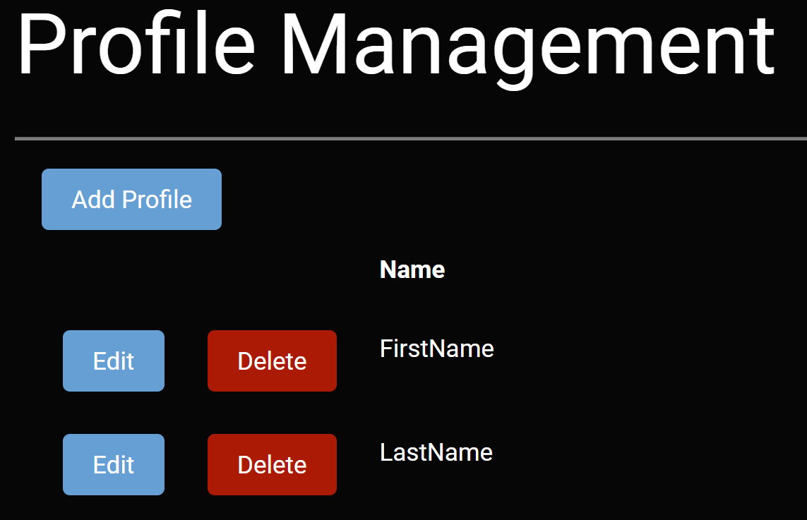 profile-management